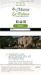 Mobile Screenshot of masialapalma.com